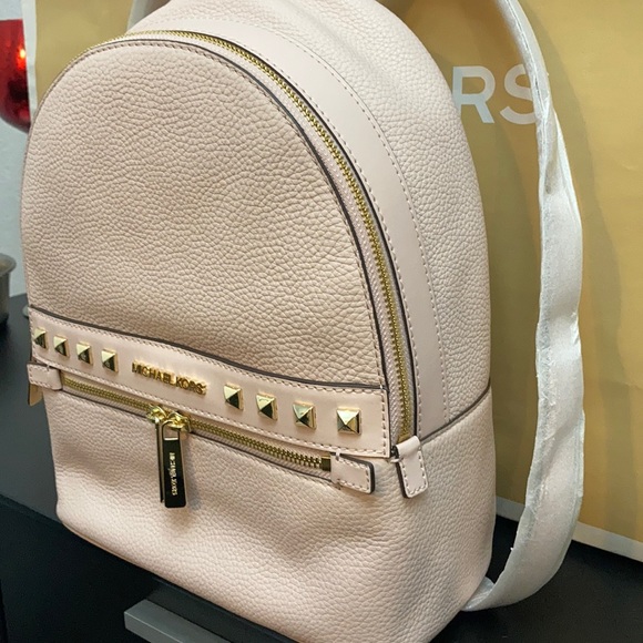 NEW! MICHAEL KORS Kenly Powder Blush Backpack - Picture 3 of 7